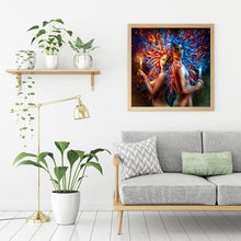 Charger l'image dans la galerie, Figure xmas - diamant rond complet - 30x30cm