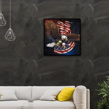 Charger l'image dans la galerie, Aigle - diamant rond complet - 30x30cm