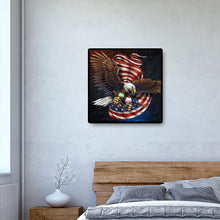 Charger l'image dans la galerie, Aigle - diamant rond complet - 30x30cm