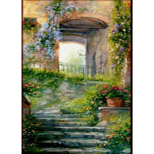 Charger l'image dans la galerie, Forêt de montagne - diamant rond complet - 30x40cm