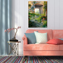 Charger l'image dans la galerie, Forêt de montagne - diamant rond complet - 30x40cm