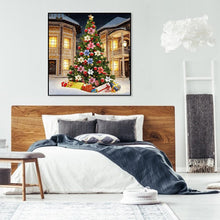 Charger l'image dans la galerie, Noël arbre de Noël - diamant rond complet - 30x30cm