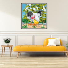 Charger l'image dans la galerie, Poulet - diamant rond complet - 30x30cm