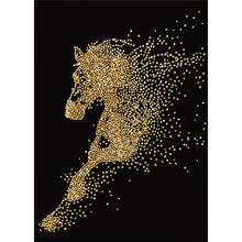 Charger l'image dans la galerie, Cheval - diamant rond complet - 40x50cm