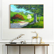 Charger l'image dans la galerie, Paysage rural - diamant rond complet - 40x30cm