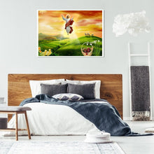 Charger l'image dans la galerie, Hommes - diamant rond complet - 40x30cm