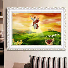 Charger l'image dans la galerie, Hommes - diamant rond complet - 40x30cm