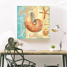 Charger l'image dans la galerie, Conque - diamant rond complet - 40x40cm