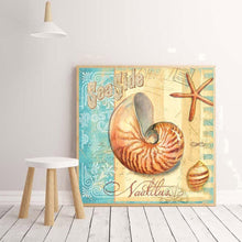 Charger l'image dans la galerie, Conque - diamant rond complet - 40x40cm