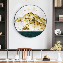 Charger l'image dans la galerie, Montagnes - diamant rond complet - 40x40cm