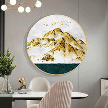Charger l'image dans la galerie, Montagnes - diamant rond complet - 40x40cm