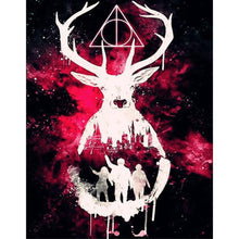 Charger l'image dans la galerie, Élan - diamant rond complet - 30x40cm