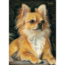 Charger l'image dans la galerie, Perle de chien - diamant rond complet - 30x40cm