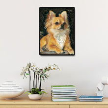 Charger l'image dans la galerie, Perle de chien - diamant rond complet - 30x40cm