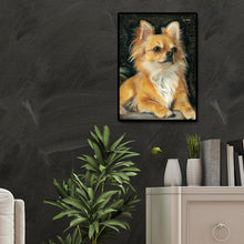 Charger l'image dans la galerie, Perle de chien - diamant rond complet - 30x40cm