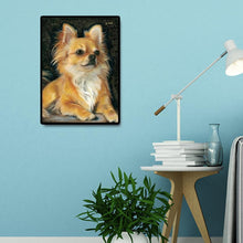 Charger l'image dans la galerie, Perle de chien - diamant rond complet - 30x40cm