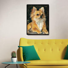 Charger l'image dans la galerie, Perle de chien - diamant rond complet - 30x40cm