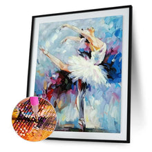 Charger l'image dans la galerie, Fille de ballet - diamant rond complet - 30x40cm