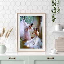 Charger l'image dans la galerie, Fille de ballet - diamant rond complet - 30x40cm