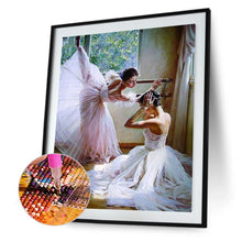 Charger l'image dans la galerie, Fille de ballet - diamant rond complet - 30x40cm