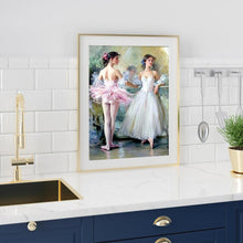 Charger l'image dans la galerie, Fille de ballet - diamant rond complet - 30x40cm