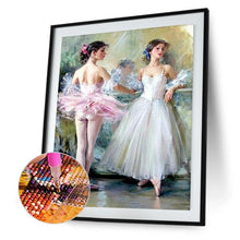 Charger l'image dans la galerie, Fille de ballet - diamant rond complet - 30x40cm