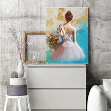 Charger l'image dans la galerie, Fille de ballet - diamant rond complet - 30x40cm