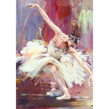 Charger l'image dans la galerie, Fille de ballet - diamant rond complet - 30x40cm