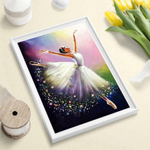 Charger l'image dans la galerie, Fille de ballet - diamant rond complet - 30x40cm