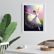 Charger l'image dans la galerie, Fille de ballet - diamant rond complet - 30x40cm