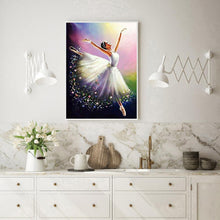 Charger l'image dans la galerie, Fille de ballet - diamant rond complet - 30x40cm