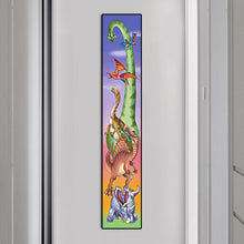 Charger l'image dans la galerie, Dinosaure pour enfant - diamant rond complet - 25x115cm