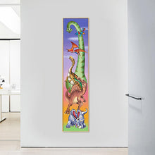 Charger l'image dans la galerie, Dinosaure pour enfant - diamant rond complet - 25x115cm