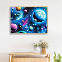 Charger l'image dans la galerie, Univers - diamant rond complet - 40x30cm