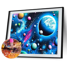 Charger l'image dans la galerie, Univers - diamant rond complet - 40x30cm