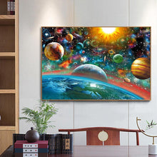 Charger l'image dans la galerie, Univers - diamant rond complet - 40x30cm