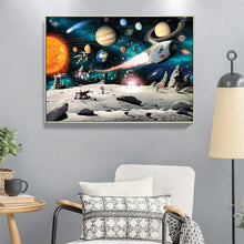 Charger l'image dans la galerie, Univers - diamant rond complet - 40x30cm