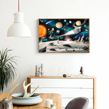 Charger l'image dans la galerie, Univers - diamant rond complet - 40x30cm