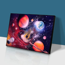 Charger l'image dans la galerie, Univers - diamant rond complet - 40x30cm