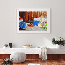 Charger l'image dans la galerie, Fille - diamant rond complet - 40x30cm