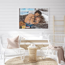 Charger l'image dans la galerie, Fille - diamant rond complet - 40x30cm