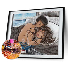 Charger l'image dans la galerie, Fille - diamant rond complet - 40x30cm