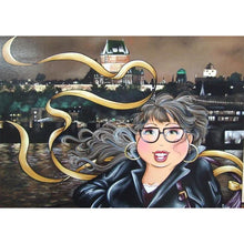 Charger l'image dans la galerie, Fille - diamant rond complet - 40x30cm