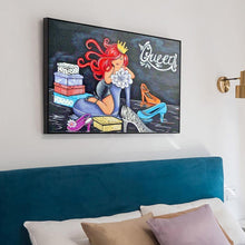 Charger l'image dans la galerie, Fille - diamant rond complet - 40x30cm