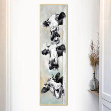Charger l'image dans la galerie, Bovins d’élevage - diamant rond complet - 25x115cm