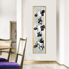 Charger l'image dans la galerie, Bovins d’élevage - diamant rond complet - 25x115cm