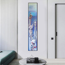 Charger l'image dans la galerie, Chameau - diamant rond complet - 25x115cm