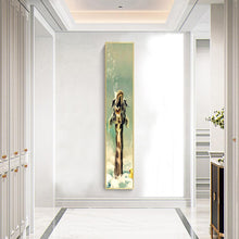 Charger l'image dans la galerie, Ornement de girafe de bulle - diamant rond complet - 25x115cm