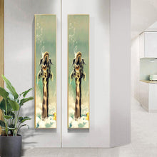 Charger l'image dans la galerie, Ornement de girafe de bulle - diamant rond complet - 25x115cm