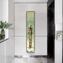 Charger l'image dans la galerie, Ornement de girafe de bulle - diamant rond complet - 25x115cm